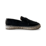 Hermès Noir Trip Goatskin Espadrilles (Size 37) - Image 4