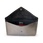 Valentino Garavani Rockstud Metallic Envelope Pouch - Image 4