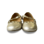 Moschino Metallic Gold Ballet Flats (Size 32) - Image 2