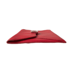Roger Vivier Strass Leather Envelope Clutch - Red Small - Image 2