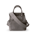 Hermès Etain Evercolor Leather Toolbox 20 Bag with Palladium