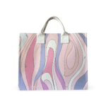 Emilio Pucci Girls Pink Marmo Baby Changing Bag - Image 2