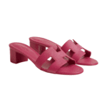Hermès Oasis Sandals in Pink Fuchsia