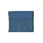 Prada Navy Blue Saffiano Leather Card Holder - Image 2