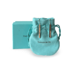 Tiffany & Co. 1837 Rubedo Metal Bar Hook Earrings