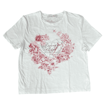 Dior Dioramour T-Shirt with D-Royaume d'Amour Print