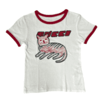 Gucci Cat-Print Organic Cotton T-Shirt - Size 8
