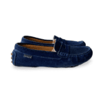 Sacoor Blue Leather Loafers Size 34 - Image 4