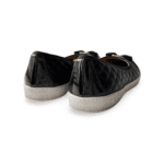 Salvatore Ferragamo Black Quilted Leather Varina Bow Ballet Flats Size 34 - Image 7