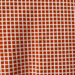 Pre-Loved Marni Checkered Orange Shift Dress – Size 14 - Image 3