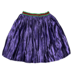 Pre-Loved Gucci Pleated Girl’s Skirt – Galactic Purple – Size 8