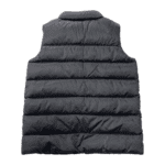 Pre-Loved Armani Junior Down Navy Blue Sleeveless Puffer Jacket - Image 2