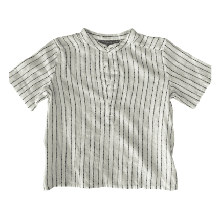 Pre-Loved Bonpoint Textured Shirt – Size 6