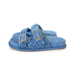 Fendi Women's Feel Denim Slides - Size 37 - Image 3