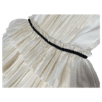 Gucci Beige Ruffled Tulle Dress - Size 8 - Image 4