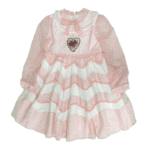 Gucci Light Pink Heart Dress - Size 10