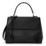Louis Vuitton Black Epi Leather Cluny MM Top Handle Bag