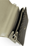 Faure Le Page Gray Coated Canvas and Leather Parade Top Handle Bag - Image 6