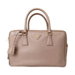 Prada Cammeo Saffiano Lux Leather Bauletto Bag