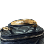 Chanel Black Mini Vanity Case Top Handle Bag - Image 6