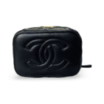 Chanel Black Mini Vanity Case Top Handle Bag - Image 7