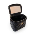 Chanel Black Mini Vanity Case Top Handle Bag - Image 5