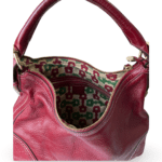 Gucci Red Guccissima Trim Signoria Hobo Medium Bag - Image 2