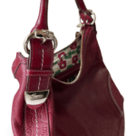 Gucci Red Guccissima Trim Signoria Hobo Medium Bag - Image 4