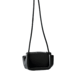 Bottega Veneta Small Beak Flap Crossbody in Black Leather - Image 5