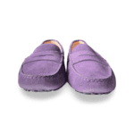 Tod's Purple Suede Gommino Slip-On Loafers Size 39 - Image 2