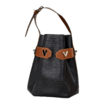 Louis Vuitton Black Epi Twist Bucket Bag - Image 2