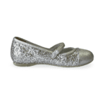 Prada Silver Luna Glitter Princess Shoes Size 25 - Image 6
