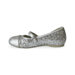 Prada Silver Luna Glitter Princess Shoes Size 25 - Image 5