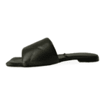 Bottega Veneta Black Lido Square Toe Quilted Leather Mules Size 37 - Image 7