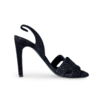 Hermès Ella 105 Sandals Black Size 38 - Image 4