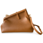 Fendi First Midi Leather Bag – Brown