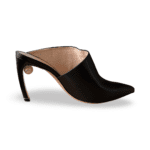 Nicholas Kirkwood Black Leather Mira Pearl Heeled Mules Size 37.5 - Image 5