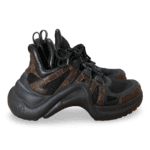 Louis Vuitton Archlight Sneakers in Denim Noir Size 37.5 - Image 3