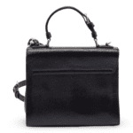 Dolce & Gabbana Black Textured Calfskin Leather Miss Monica Top Handle Bag - Image 2