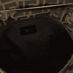 Fendi Maxi Baguette Shoulder Bag – Zucca Canvas & Tobacco Brown Leather - Image 3