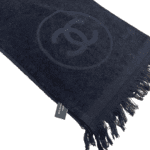 Chanel Rectangular Scarf – Black - Image 2