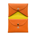Hermès Calvi Duo Compact Card Holder – Terre Battue