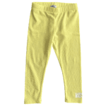 Moschino Baby Yellow Leggings – Size 18–24 Months (86 cm)