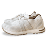 Loro Piana White 360 LP Lady Flexy Walk Wool Sneakers – Size 39 - Image 2