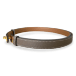 Hermès Kelly 18 Belt – Taupe Epsom Leather with Gold-Tone Hardware - Image 2