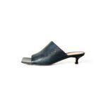 Bottega Veneta Stretch Mules in Green Lambskin – Size 37 - Image 2
