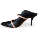 Malone Souliers Black Maureen 70 Nappa Leather Mules – Size 37.5 - Image 2