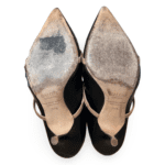 Malone Souliers Black Maureen 70 Nappa Leather Mules – Size 37.5 - Image 7