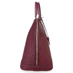 Louis Vuitton Prune Ostrich Leather Alma GM Bag - Image 2