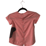 Fendi Kids Pink Geometric Print Short-Sleeve Shirt – Size 6A - Image 2